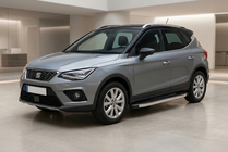 Seat Arona 2017- Estribos Laterales BlackLine (2 uds., Aluminio) foto 1