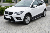 Seat Arona 2017- Estribos Laterales RedLine Black (2 uds., Aluminio) foto 1