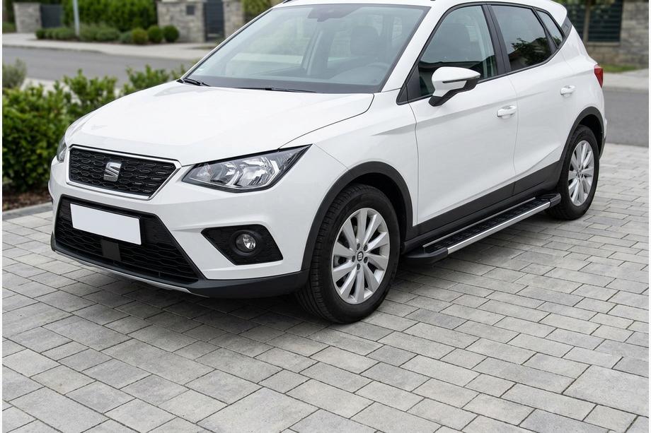 Seat Arona 2017- Estribos Laterales RedLine Black (2 uds., Aluminio) Image