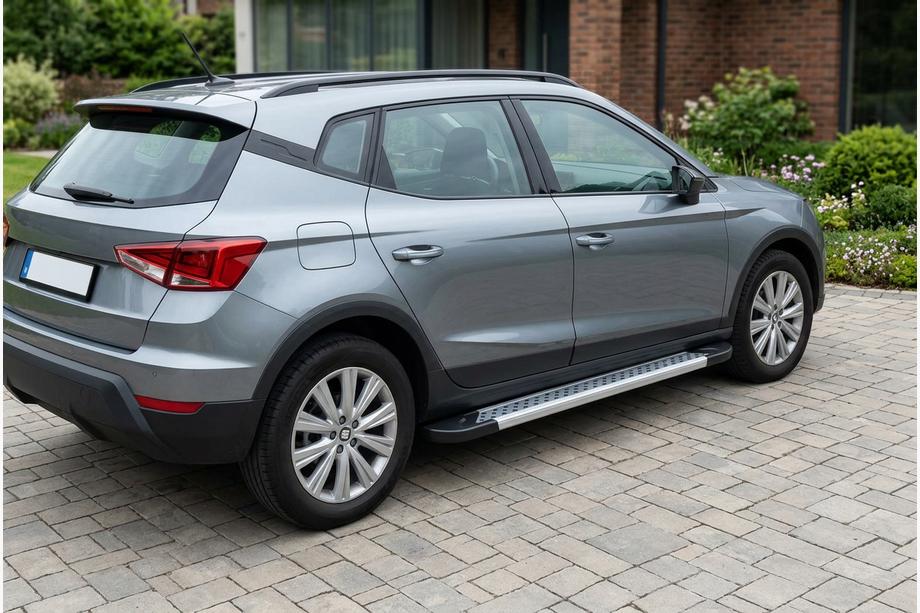 Seat Arona 2017- Estribos Laterales New Vision Grey (2 uds., Aluminio) Image