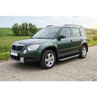 Estribos Laterales BlackLine (2 uds., Aluminio) Skoda Yeti 2009-2017 foto 1