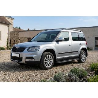 Estribos Laterales Tayga Black (2 uds., Aluminio) Skoda Yeti 2009-2017 foto 1