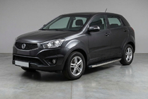 SsangYong Korando 2010-2019 Estribos Laterales BlackLine (2 uds., Aluminio) foto 1