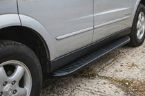 SsangYong Kyron 2005-2014 Estribos Laterales Tayga Black (2 uds., Aluminio) foto 1