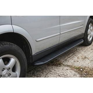 Estribos Laterales Tayga Black (2 uds., Aluminio) SsangYong Kyron 2005-2014 foto 1