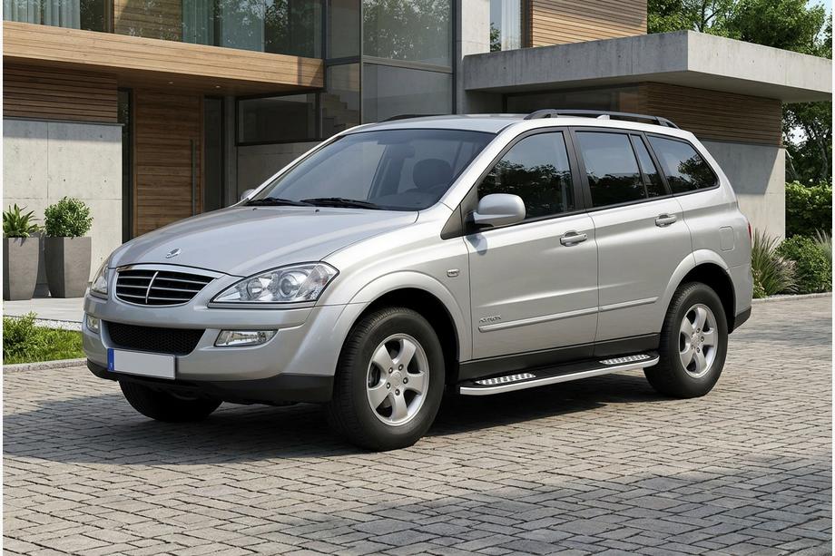 SsangYong Kyron 2005-2014 Estribos Laterales Tayga V2 (2 uds., Aluminio) Image