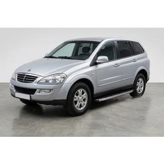 Estribos Laterales BlackLine (2 uds, Aluminio) SsangYong Kyron 2005-2014 foto 1