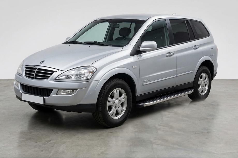 SsangYong Kyron 2005-2014 Estribos Laterales BlackLine (2 uds, Aluminio) Image