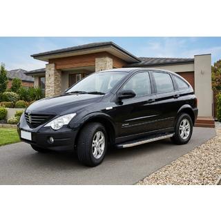 Estribos Laterales BlackLine (2 uds., Aluminio) SsangYong Action 2005-2018 foto 1