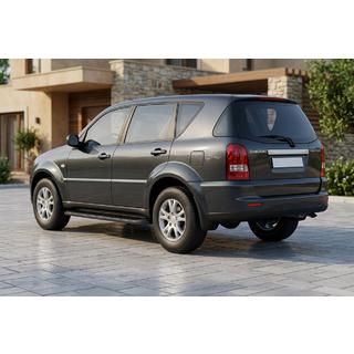 Estribos Laterales Tayga Black (2 uds., Aluminio) SsangYong Rexton I 2001-2017 foto 1