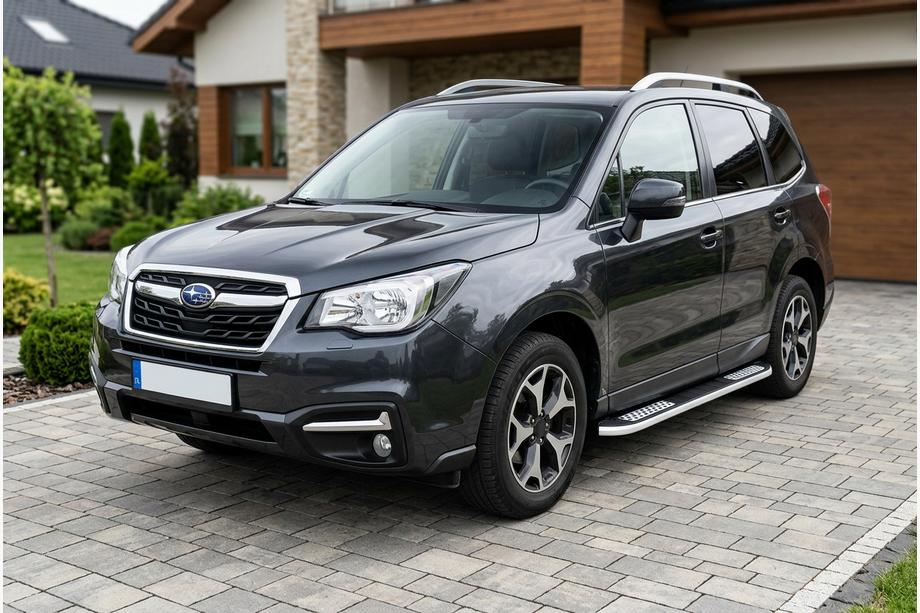 Subaru Forester 2013-2018 Estribos Laterales Tayga V2 (2 uds., Aluminio) Image