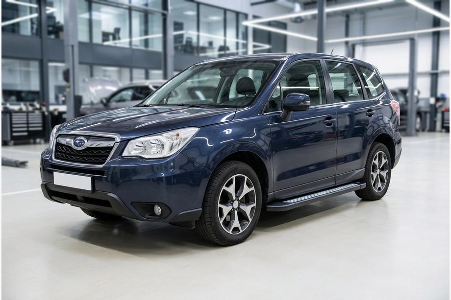 Subaru Forester 2013-2018 Estribos Laterales New Vision Black (2 uds., Aluminio) Image