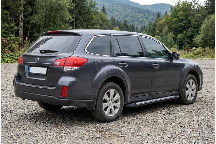 Subaru Outback 2009-2014 Estribos Laterales New Vision Black (2 uds., Aluminio) Image