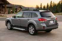 Subaru Outback 2009-2014 Estribos Laterales New Vision Grey (2 uds., Aluminio) foto 1