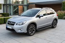 Subaru XV 2011-2017 Estribos Laterales Tayga Black (2 uds., Aluminio) foto 1