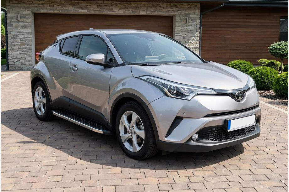 Toyota C-HR 2016-2023 Estribos Laterales BlackLine (2 uds, Aluminio) Image