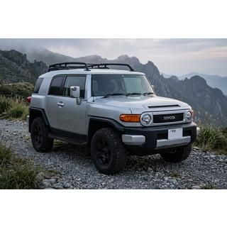 Estribos Laterales Tayga Black (2 uds., Aluminio) Toyota FJ Cruiser 2006-2022 foto 1