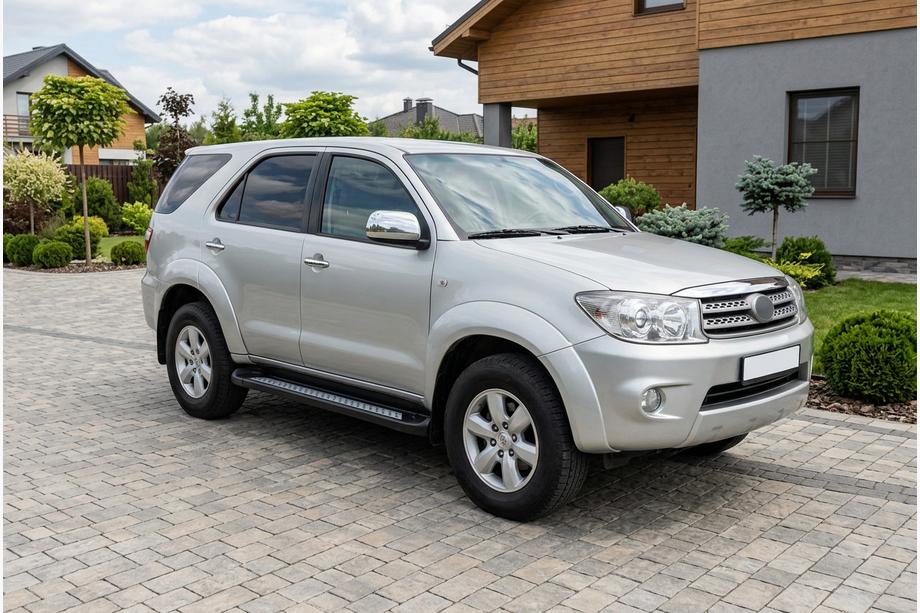 Toyota Fortuner 2006-2015 Estribos Laterales New Vision Black (2 uds., aluminio) Foto 1