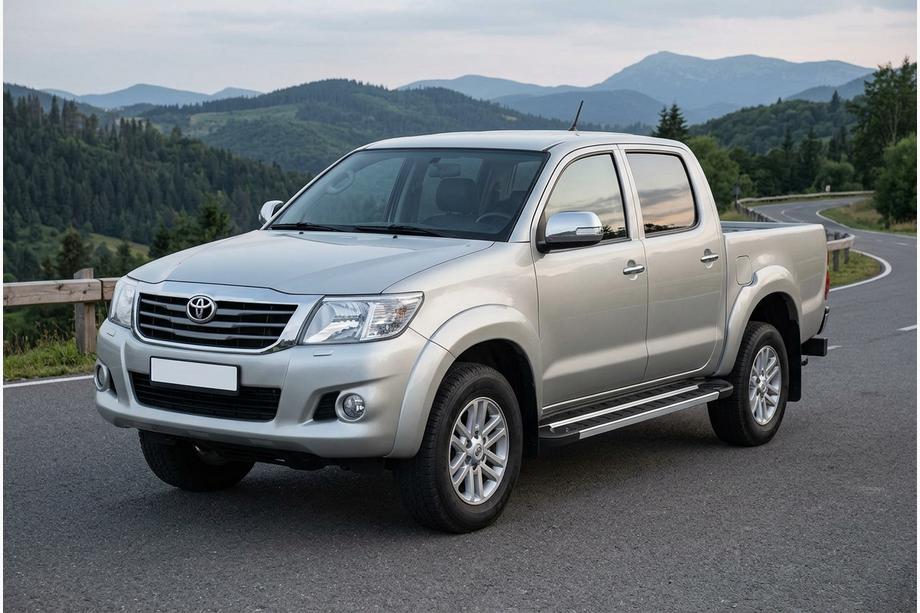 Toyota Hilux 2006-2015 Estribos Laterales RedLine V1 (2 uds., Aluminio) Image