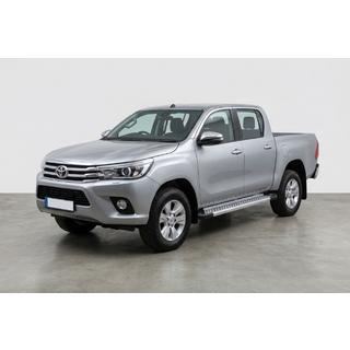 Estribos Laterales New Vision Grey (2 uds., Aluminio) Toyota Hilux 2015- foto 1