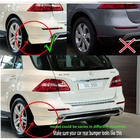 Mercedes GLE/ML class W166 2011-2018 Guardabarros Premium originales para ML con estribos (4 uds) foto 3