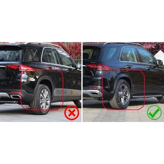 Guardabarros Premium (extensiones de aletas pintadas, modelo sin estribos, 4 uds) foto 4