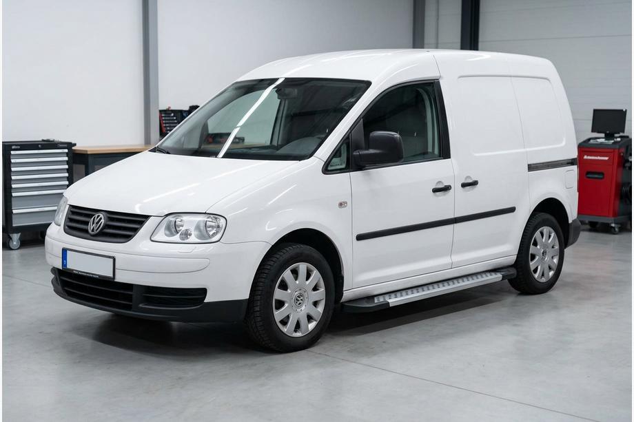Volkswagen Caddy 2004-2010 Estribos Laterales New Vision Grey (2 uds., Aluminio) Foto 1