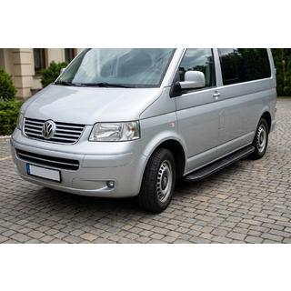 Estribos Laterales Tayga Black (2 uds., Aluminio) Volkswagen T5 Transporter 2003-2010 foto 1