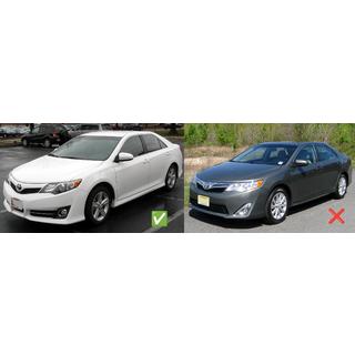 Guardabarros Premium (para USA SE, 2011-2014, 4 uds.) Toyota Camry 2011–2017 foto 4