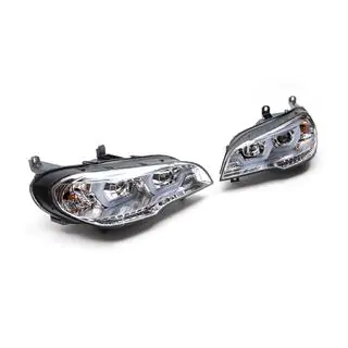 Faros delanteros (2 uds, claros) BMW X5 E70 2007-2013 foto 3
