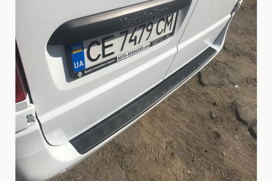 Mercedes Vito/V-class W447 2014- Protector de parachoques trasero DDU (ABS) Foto 2