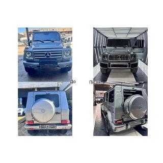 Kit de carrocería completo 2018+ (G63 AMG) Mercedes G class W463 2018-2024 foto 2