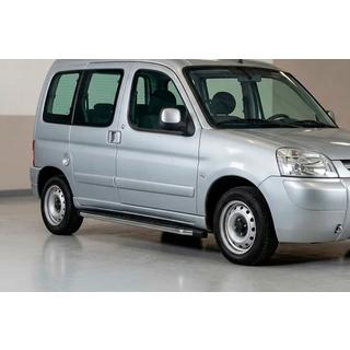 Estribos Laterales BlackLine (2 uds., Aluminio) Peugeot Partner 1996-2008 foto 1