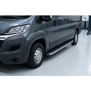 Estribos Laterales BlackLine (2 uds., Aluminio) Peugeot Boxer 2006-2025 foto 1