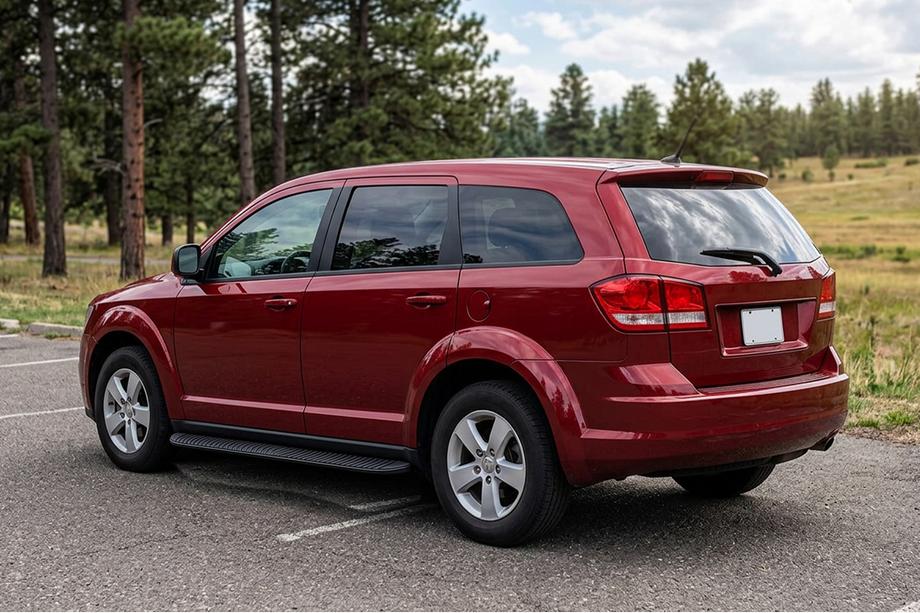 Dodge Journey 2008-2020 Estribos Laterales Tayga Black (2 uds., Aluminio) Image