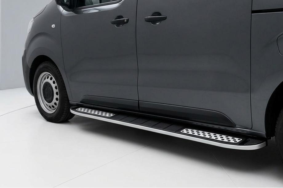 Citroen Jumpy 2007–2017 Estribos Laterales Tayga V2 (2 uds., Aluminio) Image