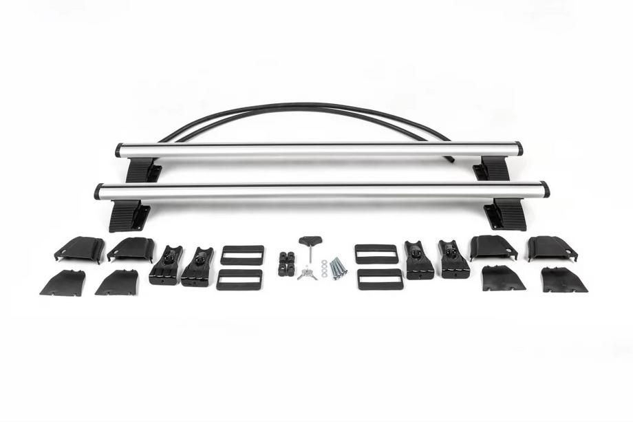 Mitsubishi Lancer 9 2004-2008 Barras de techo para techo liso (2 uds, Asaf V4) Foto 4