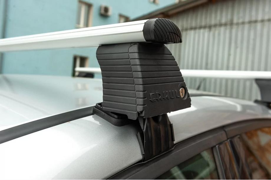 Volvo V50 2004-2012 Barras de techo para techo liso (2 uds, Asaf V4) Foto 7
