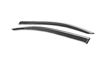 Peugeot Partner/Rifter 2019- Deflectores de Ventana con Moldura Cromada (2 uds, Niken) foto 5