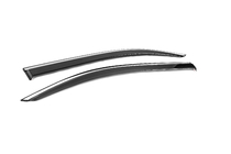 Peugeot Partner/Rifter 2019- Deflectores de Ventana con Moldura Cromada (2 uds, Niken) foto 4