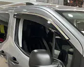 Opel Combo 2019- Deflectores de Ventana con Moldura Cromada (2 uds, Niken) foto 1