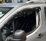 Opel Combo 2019- Deflectores de Ventana con Moldura Cromada (2 uds, Niken) foto 2