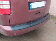Volkswagen Caddy 2010-2015 Protector de Parachoques Trasero (ABS) foto 8