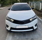 Toyota Corolla 2013-2019 Lip delantero parachoques (negro) foto 2