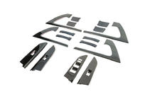 Toyota Land Cruiser 200 2007-2021 Juego de inserciones (aluminio oscuro cepillado) foto 10