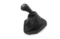 BMW 5 Series E39 1996-2003 Funda de palanca de cambios + pomo OEM (cuero sintético) foto 2