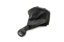 BMW 5 Series E39 1996-2003 Funda de palanca de cambios + pomo OEM (cuero sintético) foto 9