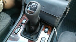 Mercedes C-class W202 1993-2001 Funda de Palanca de Cambios + Pomo Elegance (Polipiel) foto 2
