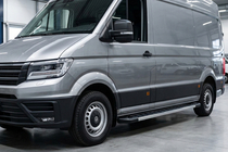 Volkswagen Crafter 2016- Estribos Laterales RedLine V1 (2 uds, Aluminio) Largo/ExtraLargo foto 1