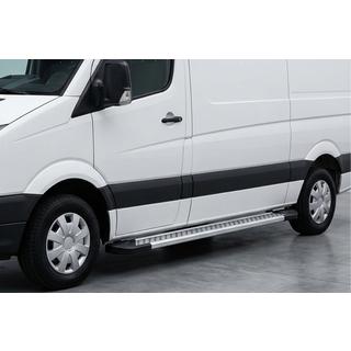 Estribos Laterales New Vision Grey (2 uds., Aluminio) Man TGE 2017- foto 1